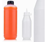 Aerosol de pintura Airless Set de mantenimiento con aceite lubricante Smoox 0,25L y PaintPatron 3 en 1 líquido de limpieza y conservación 1 L | para Graco, Wagner, Rosfix | Protección y durabilidad