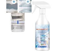 Aerosol descongelante para refrigerador, descongelador, descongelador de refrigerador, spray de descongelación y descongelación de congelador, descongelador y descongelante de refrigerador (1 unidad)