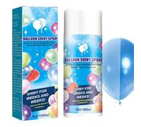 Aerosol Para Globos, 100ml Spray Brillante Para Globos, Spray Abrillantador Globos Aplicación Rápida, Spray Brillante Para Globos, Spray Abrillantador Globos, Niebla Precisa Para Durar Y Brillar