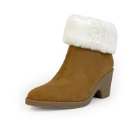 Aerosoles Booker para mujer, Gamuza sintética tabaco/piel de oveja sintética, 37 EU