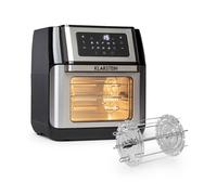 AeroVital Fry Set de kebab | Accesorios | Acero inoxidable | 8 brochetas | Plateado Klarstein