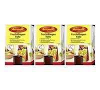 Aeroxon Trampa para Moscas de la Fruta para Cocina, 3 Unidades