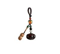 AERTSDFGT Llavero Bolsa Encantos El caqui y el maní significan que suceden cosas buenas. Llavero De Coche, Todo Va Bien. Colgante de mochila, adorno regalo