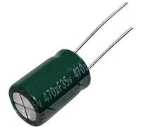AERZETIX: 10 x Condensador quimico Low ESR 470µF ±20% 35V THT 105°C 3000h Ø10x16mm Radial 60m? 1210mA C14657