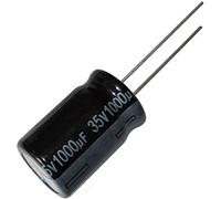 AERZETIX: 10 x condensadores electrolíticos radiales 1000µF ± 20% 35V THT 105°C 2000h Ø12,5x20mm