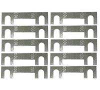 AERZETIX - 10x Fusibles lamina - 100A - para Portafusibles - Alta corriente - C42200
