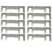 AERZETIX - 10x Fusibles lamina - 40A - para Portafusibles - Alta corriente - C42199