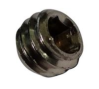 AERZETIX: 20x Pernos roscados sin cabeza M4x3 DIN913 acero galvanizado huella Allen 2mm C18855