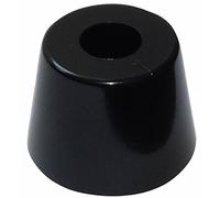 AERZETIX: 4 x Patas pies para Muebles de PVC A: 20mm Ø28mm,Negro