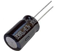 AERZETIX: 5 x Condensador quimico LOW ESR 3300µF ±20% 6.3V THT 105°C 7000h Ø12.5x20mm radial 0.038? 1655mA C14441