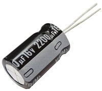 AERZETIX - 5X - Condensador Electrolítico - Radial - 2200µF ± 20% 16V THT 85°C 2000h Ø12.5x20mm - C12753