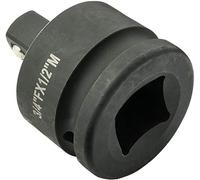 AERZETIX - Adaptador Reductor Aumentador para llave de vaso de impacto - Cuadrado/4 lados - 3/4 hembra x 1/2 macho - para llave de carraca/impacto neumático - en acero CR-MO - C45073