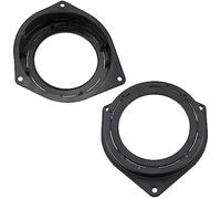 AERZETIX - C11573 - Juego de 2 adaptadores/soportes para altavoces 100/120mm - compatible con Alfa Romeo Mito, Citroen Nemo, Fiat Bravo II, Opel Zafira A, B, Astra H, Corsa D, Vivaro A, Peugeot Bipper