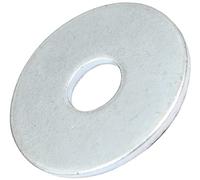 AERZETIX - C44414 - Juego de 20 arandelas planas anchas - M6x22mm - espesor 1.5mm - DIN9021 - acero galvanizado - color plata - montaje perno tornillo tuerca apriete estanqueidad fijación