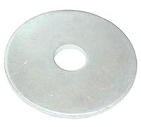 AERZETIX - C44421 - Juego de 20 arandelas planas anchas - M8x36mm - espesor 1.8mm - DIN9021 - acero galvanizado - color plata - montaje perno tornillo tuerca apriete estanqueidad fijación