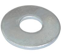 AERZETIX - C44422 - Juego de 20 arandelas planas anchas - M14x40mm - espesor 3mm - DIN9021 - acero galvanizado - color plata - montaje perno tornillo tuerca apriete estanqueidad fijación