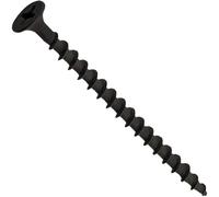 AERZETIX - C44660 - Juego de 100 tornillos autorroscantes Ø3.5x55mm para placas de yeso de paso grande - con cabeza fresada - huella cruciforme PH - en acero - fijación de marcos de madera