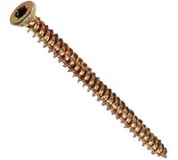 AERZETIX - C44665 - Juego de 20 Tornillos para hormigón Ø7.5x92mm con huella estrella T30 - montaje directo sin tacos - con cabeza fresada - en acero - anclaje fijación construcción madera