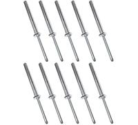 AERZETIX - C48320 - Juego de 10 remaches ciegos estándar Ø5x50mm aluminio/acero - DIN 7337 A - remache pop con ruptura de vástago