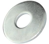 AERZETIX - C48380 - Juego de 20 arandelas planas anchas - M12x36mm - espesor 2mm - DIN9021 - acero galvanizado - color plata - montaje perno tornillo tuerca apriete estanqueidad fijación