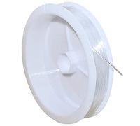 AERZETIX - C51726 - Hilo elástico de silicona - para joyas pulsera collar - 8 metros x 0.7mm - color transparente - proyectos creativos costura arte artesanal