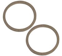 AERZETIX - C52051 - Juego de 2 adaptadores/Soportes/Anillos universales de Altavoces Ø165mm - Ø166xØ144x12mm - Espaciador/Ring en MDF para Altavoz/automóvil/vehículo/Sistema de Sonido