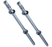 AERZETIX - C54070-2x Perno Tornillo de anclaje rosca larga, Espárrago de expansión - M12x240mm - acero galvanizado - para hormigón, piedra