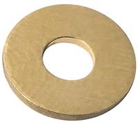 AERZETIX - C57249 - Juego de 30 Arandelas planas anchas de latón M4x11.5mm - espesor 1mm - para perno M4 - DIN 9021