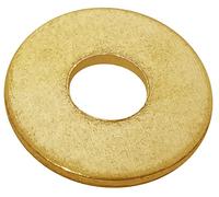 AERZETIX - C57250 - Juego de 30 Arandelas planas anchas de latón M5x14mm - espesor 1mm - para perno M5 - DIN 9021