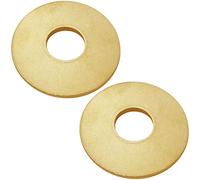 AERZETIX - C57255 - Juego de 2 Arandelas planas anchas de latón M16x49mm - espesor 2.5mm - para perno M16 - DIN 9021