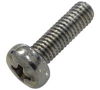 AERZETIX - C59850 - Juego de 100 Tornillos de metal con cabeza cilíndrica M3x10mm con huella PH1 - perno de montaje - DIN 7985 - dureza 4.8 - acero al carbono - color plata