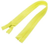 AERZETIX - C61244 - Juego de 10 Cremalleras invisibles 40cm no separables - cierre de cremallera - color neón amarillo - marroquinería pantalones vaqueros vestido falda costura ropa