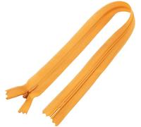 AERZETIX - C61257 - Juego de 10 Cremalleras invisibles 40cm no separables - cierre de cremallera - color mostaza-naranja - marroquinería pantalones vaqueros vestido falda costura ropa