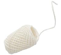 AERZETIX - C65252 - Cordón cuerda en papel retorcido 10m x 2mm - rollo de hilo decorativo de tejido - color blanco - creatividad arte embalaje regalo fiesta decoración ramo flores