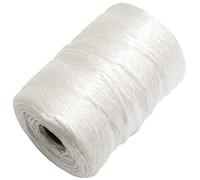 AERZETIX - C65326 - Cuerda/Cordel de Embalaje Manual 300 m Ø2.5mm - en Polipropileno - Obras construcción casa jardinería albañilería ladrillo Bloques de hormigón cordón Rollo - Color Blanco