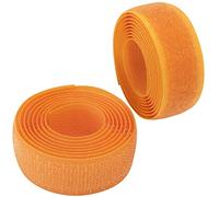AERZETIX - C65909 - Cinta/rollo de scratch 20mm 1 metro auto agarre - organizador/sujetacables - tira enganche bolsa prenda correa - color: naranja - en poliamida y poliéster