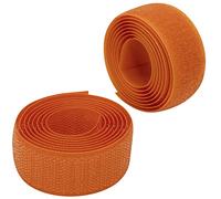 AERZETIX - C65936 - Cinta/rollo de scratch 25mm 1 metro auto agarre - organizador/sujetacables - tira enganche bolsa prenda correa - color: naranja - en poliamida y poliéster