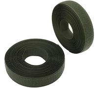 AERZETIX - C65943 - Cinta/rollo de scratch 25mm 5 metros auto agarre - organizador/sujetacables - tira enganche bolsa prenda correa - color: verde oliva - en poliamida y poliéster