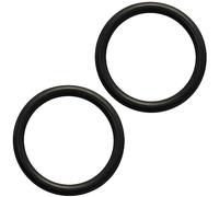 AERZETIX - C66390 - Juego de 2 anillos de estanqueidad, tapón atornillable del radiador - material: FPM (caucho fluorado) - compatible con números OE 1H0121687, 1H0121687A