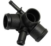 AERZETIX - C67204 - Brida de líquido refrigerante con racor de interruptor térmico - número de entradas/salidas 4 - compatible con números OE 1J0 121 087A