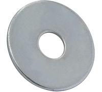 AERZETIX - C67595 - Juego de 50 arandelas planas anchas M5 DIN 9021 - en acero galvanizado - construcción de madera montaje atornillado tornillo tuerca apriete estanqueidad fijación mecánica