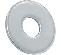 AERZETIX - C67599 - Juego de 50 arandelas planas anchas M8 DIN 9021 - en acero galvanizado - construcción de madera montaje atornillado tornillo tuerca apriete estanqueidad fijación mecánica