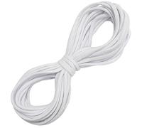 AERZETIX - C67823 - Cordón de decoración 10 metros x 5mm - en algodón - color blanco