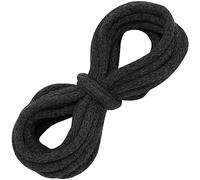 AERZETIX - C67841 - Cordón/Hilo/Cuerda de decoración Trenzado 5 m x 6mm - en algodón - Color Gris Oscuro