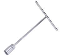 AERZETIX - C68486 - Llave de vaso en forma de T 19 x 300mm con huella hexagonal 6 lados - manija en T - mecánica automóvil bicicleta - en acero Cr-V