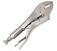 AERZETIX - C68491 - Alicates de bloqueo 250mm recto ajustable con mandíbula móvil - en acero al carbono