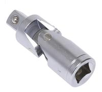AERZETIX - C68544 - Adaptador junta cardán 1/2" de vaso con cabeza articulada para llave de trinquete - en acero CR V50BV30 - color plata