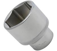 AERZETIX - C70982 - Llave de vaso 1/2" cuerpo 30mm x 43mm - llave de trinquete - con huella hexagonal 6 lados - en acero CR-V 50BV30 - acabado cromado