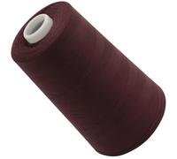 AERZETIX - C72272 - Bobina cónica de hilo de coser 120 (40/2) 4000 m - en poliéster - color violeta claro burdeos - confección mercería cuerda cordón costura ropa marroquinería