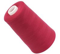 AERZETIX - C72558 - Bobina cónica de hilo de coser 120 (40/2) 4000 m - en poliéster - color magenta oscuro - confección mercería cuerda cordón costura ropa marroquinería